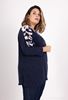 Picture of CURVY GIRL TOP WITH OPENWORK SLEEVES